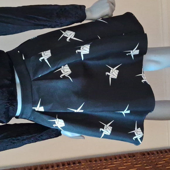 Origami Bird Skirt - Picture 1 of 4